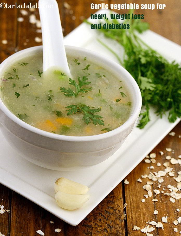 Veg Garlic Soup